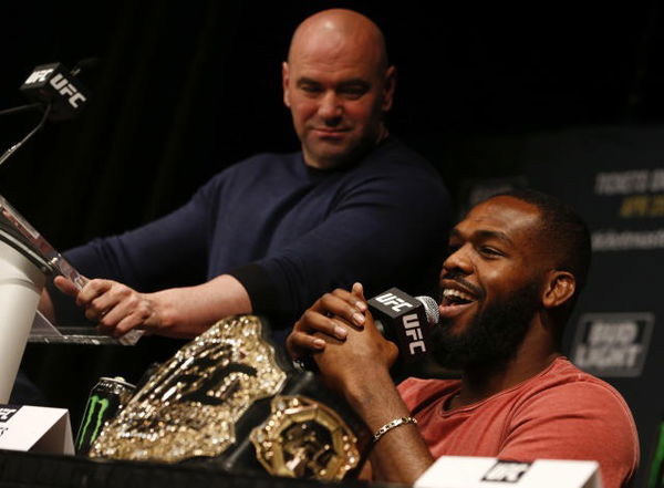 Dana White and Jon Jones