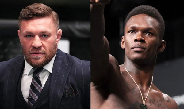 Conor McGregor and Israel Adesanya