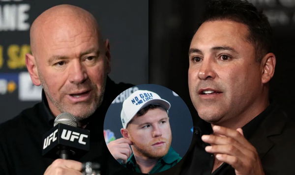 Dana White, Oscar De La Hoya, Canelo Alvarez