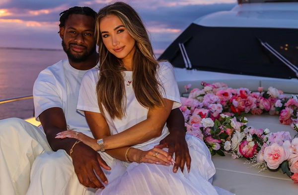 Who Is Juju Smith-Schuster's Fiancée? Chiefs WR Gets Engaged to Partner  Laura Kruk - EssentiallySports