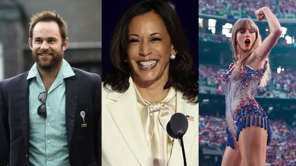 Andy Roddick, Kamala Harris, Taylor Swift