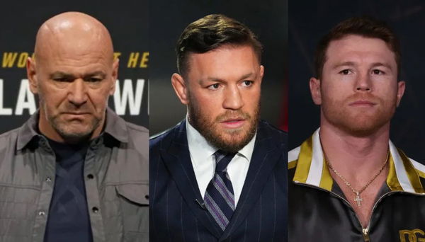 Dana White, Conor McGregor, Canelo Alvarez