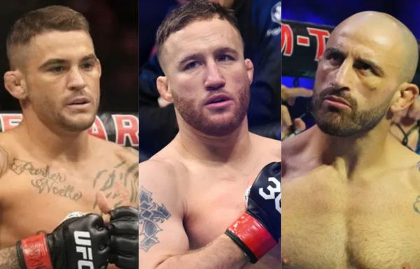 Dustin Poirier, Justin Gaethje, Alexander Volkanovski