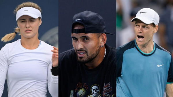 Anna Kalinskaya, Nick Kyrgios, Jannik Sinner