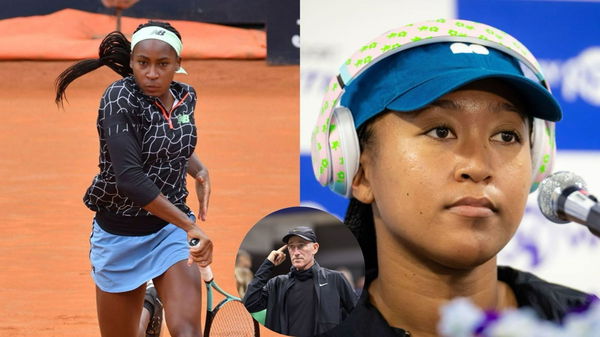 Naomi Osaka, Coco Gauff, Brad Gilbert