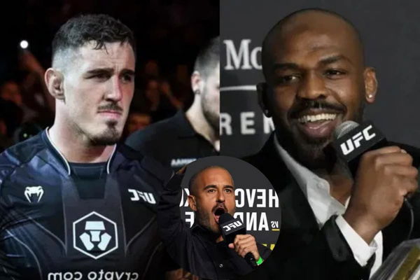 Tom Aspinall; Jon Jones; Jon Anik