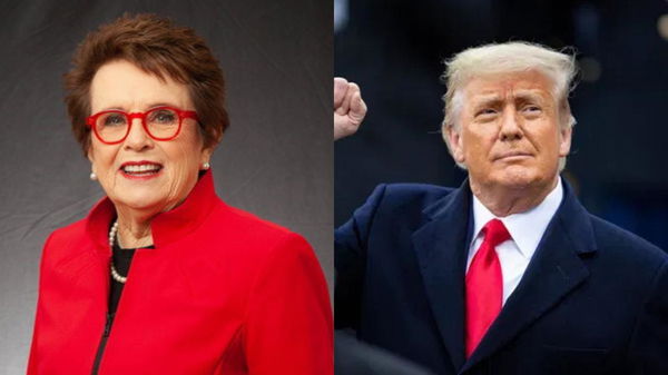 Billie Jean King, Donald Trump