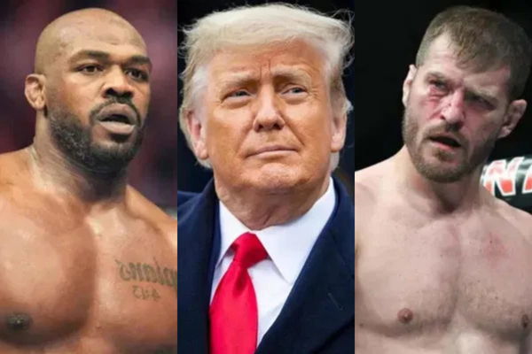 Jon jones; Stipe Miocic; Donald Trump