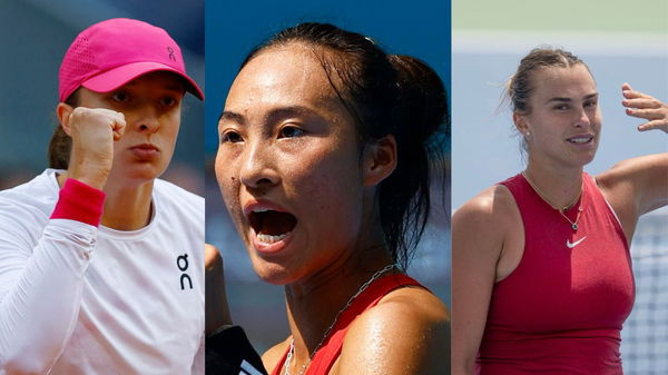 Iga Swiatek, Aryna Sabalenka, Qinwen Zheng