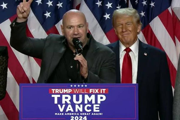 Dana White ; Donald Trump