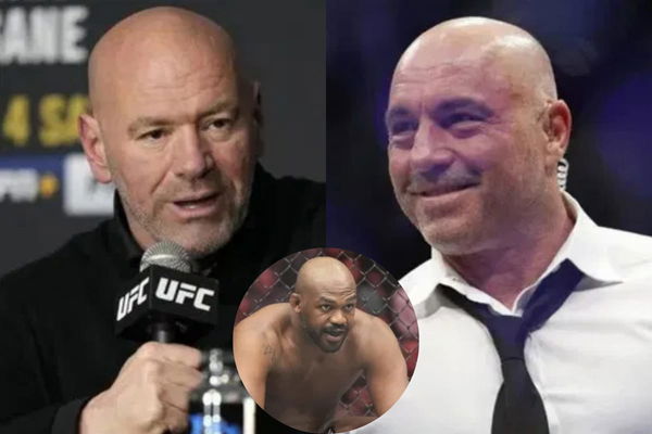 Dana White; Jon Jones; Joe Rogan