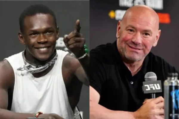 Israel Adesanya/ Dana White