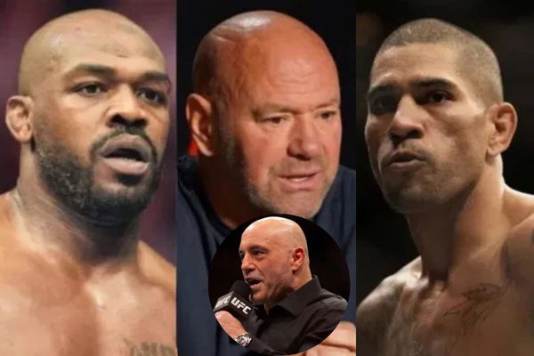 Alex Pereira/ Dana White/ Jon Jones/ Joe Rogan