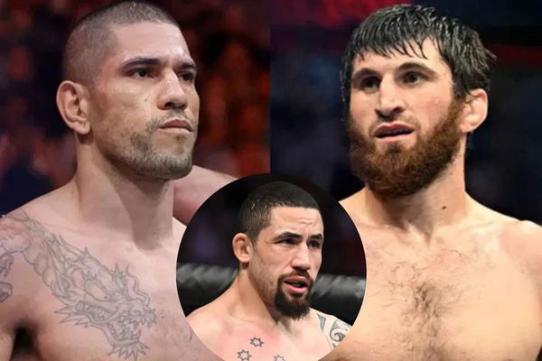 Alex Pereira, Magomed Ankalaev, Robert Whittaker