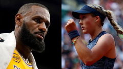 LeBron James, Mirra Andreeva