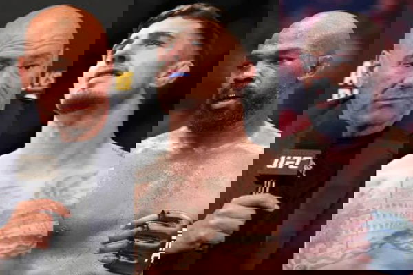 Dana White; Tom Aspinall; Jon Jones