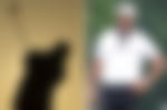 Phil Mickelson and golfer silhouette