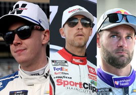 Connor Zilisch Denny Hamlin Shane van Gisbergen