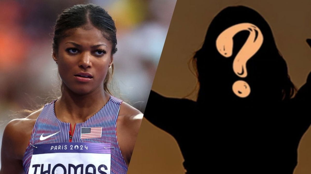 Gabby Thomas training partner media frustration