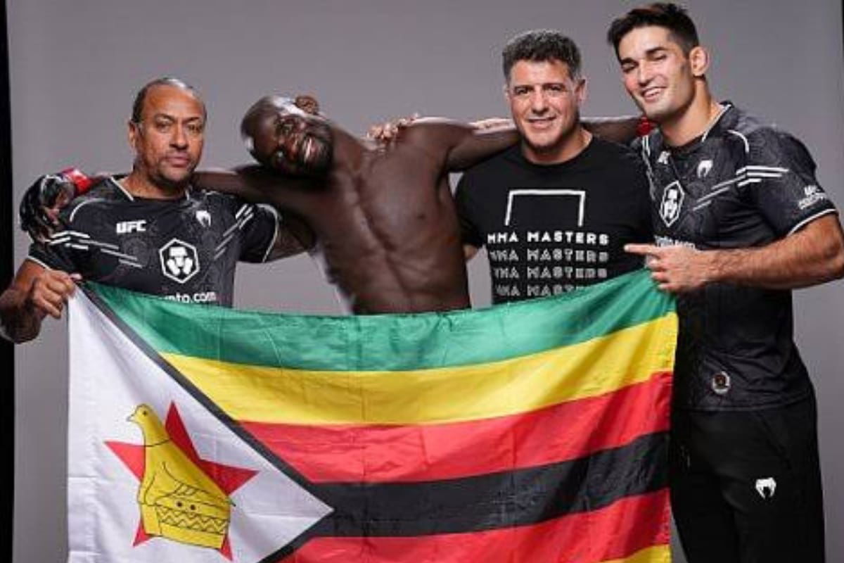 Themba Gorimbo’s Zimbabwe Flag Fight: From South African to Zimbabwean Flag in UFC