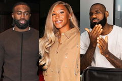 Savannah James, LeBron James, Jaylen Brown