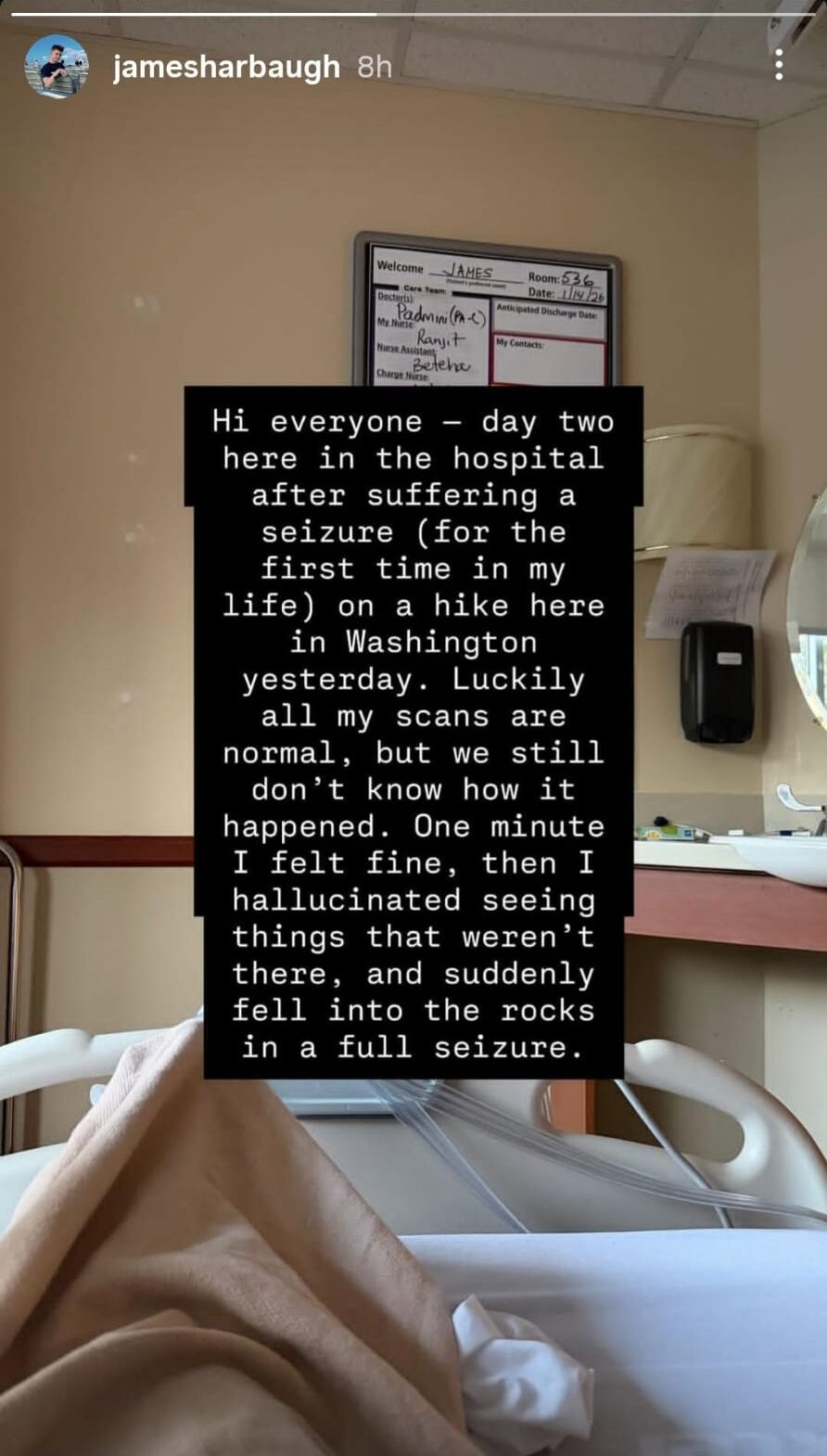  James Harbaugh's official Instagram handle