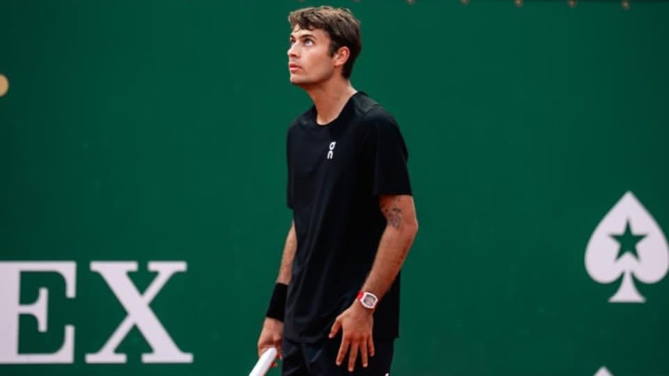 Flavio Cobolli Angry Outburst in Monte Carlo