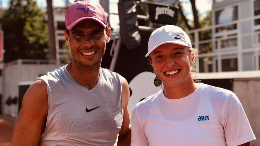 Swiatek Soaks in ‘Honored’ Time With Nadal but Keeps Future in Check