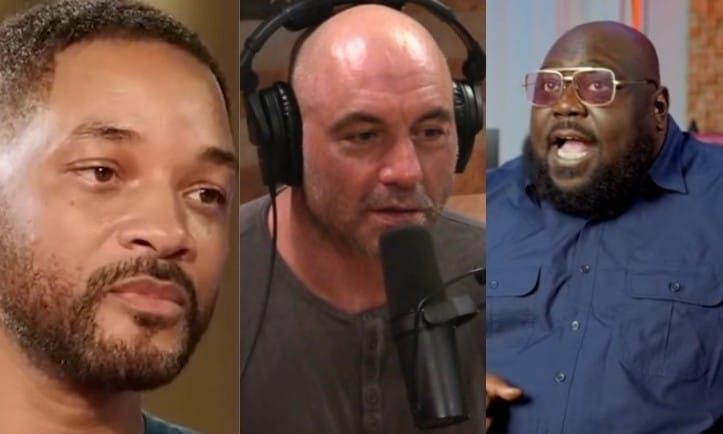Joe Rogan Smith American Actor Faizon Love Asks if Will Smith Should Slap Joe Rogan for ...