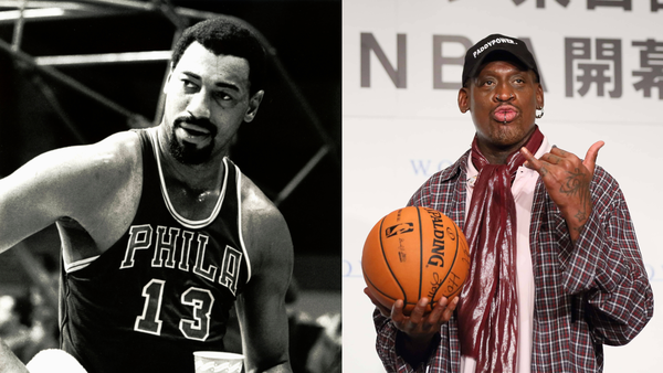 Wilt Chamberlain, Dennis Rodman