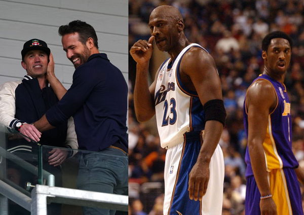 Wrexham Ryan Reynolds Rob McElhenney Michael Jordan and Kobe Bryant