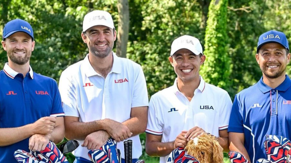 Wyndham Clark Scottie Scheffler Collin Morikawa Xander Schauffele