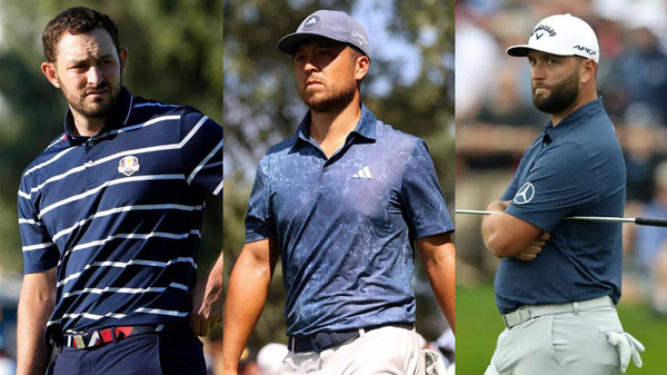 Xander Schauffele Patrick Cantlay Jon Rahm Collage