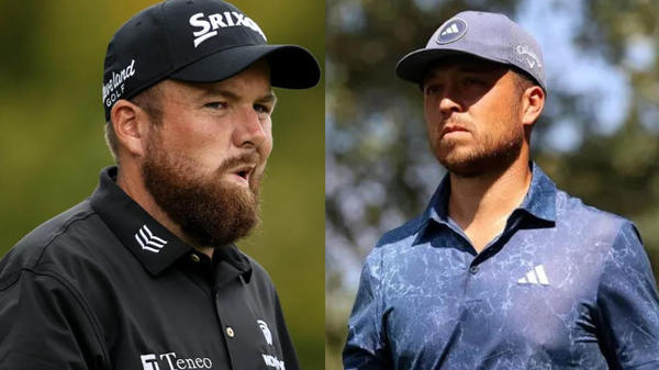 Xander Schauffele Shane Lowry Collage