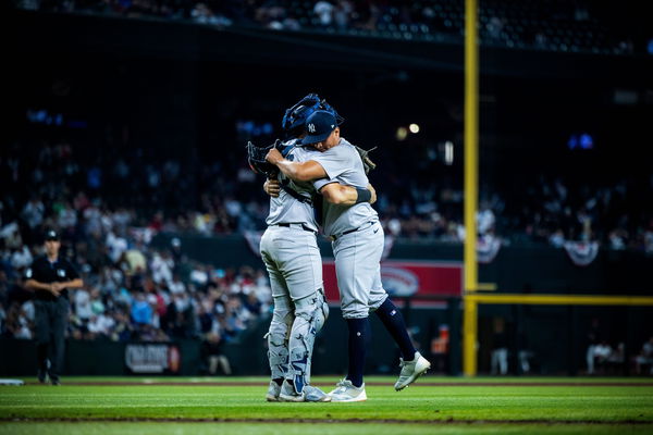 Yankees Celebrating