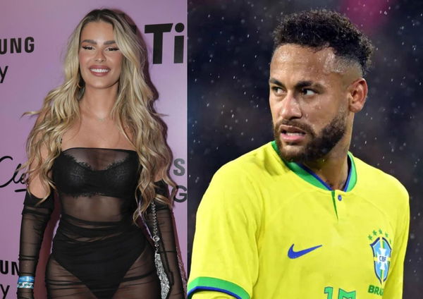 Yasmin Brunet and Neymar