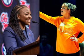 Yolett McPhee-McCuin and Kim Caldwell