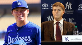 Yoshinobu Yamamoto and Hal Steinbrenner