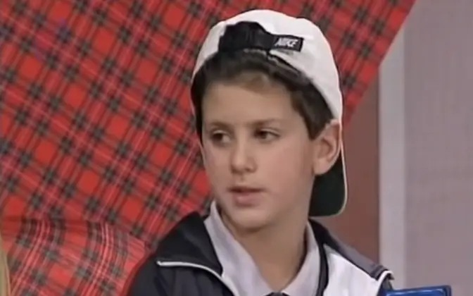 VIDEO A Seven Year Old Happy Novak Djokovic Shows Off His Dance Moves