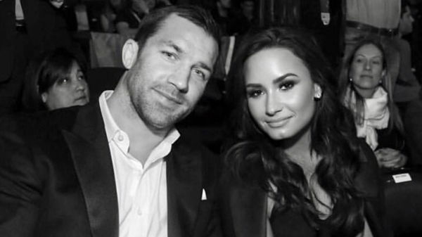 Luke Rockhold, Demi Lovato