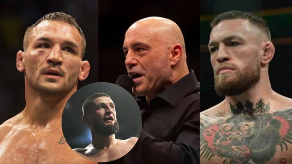 Michael Chandler; Joe Rogan; Conor McGregor; Khamzat Chimaev