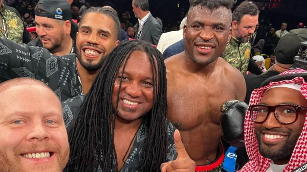 Francis Ngannou and team