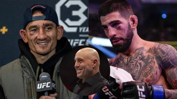 Max Holloway; Ilia Topuria; Joe Rogan