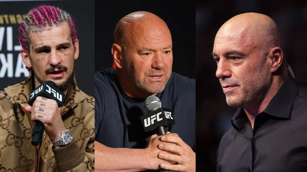 Sean O&#8217;Malley; Dana White; Joe Rogan