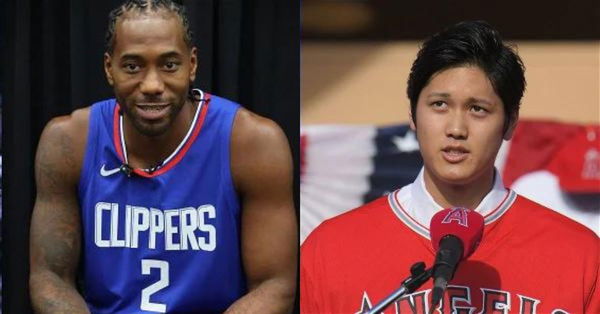 Kawhi Leonard, Shohei Ohtani