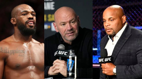 Jon Jones; Dana White; Daniel Cormier