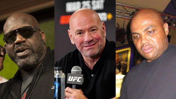 Shaquille O&#8217;Neal; Dana White; Charles Barkley