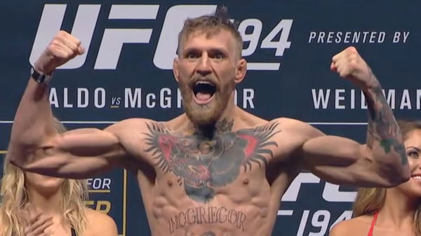 Conor McGregor UFC weigh in