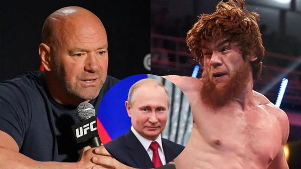 Dana White; Sharaputdin Magomedov; Vladimir Putin