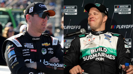 Brad Keselowski and Kyle Busch